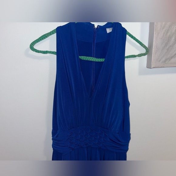 Calvin Klein Blue Sleeveless Dress- Size 8 super strechy - Picture 5 of 14